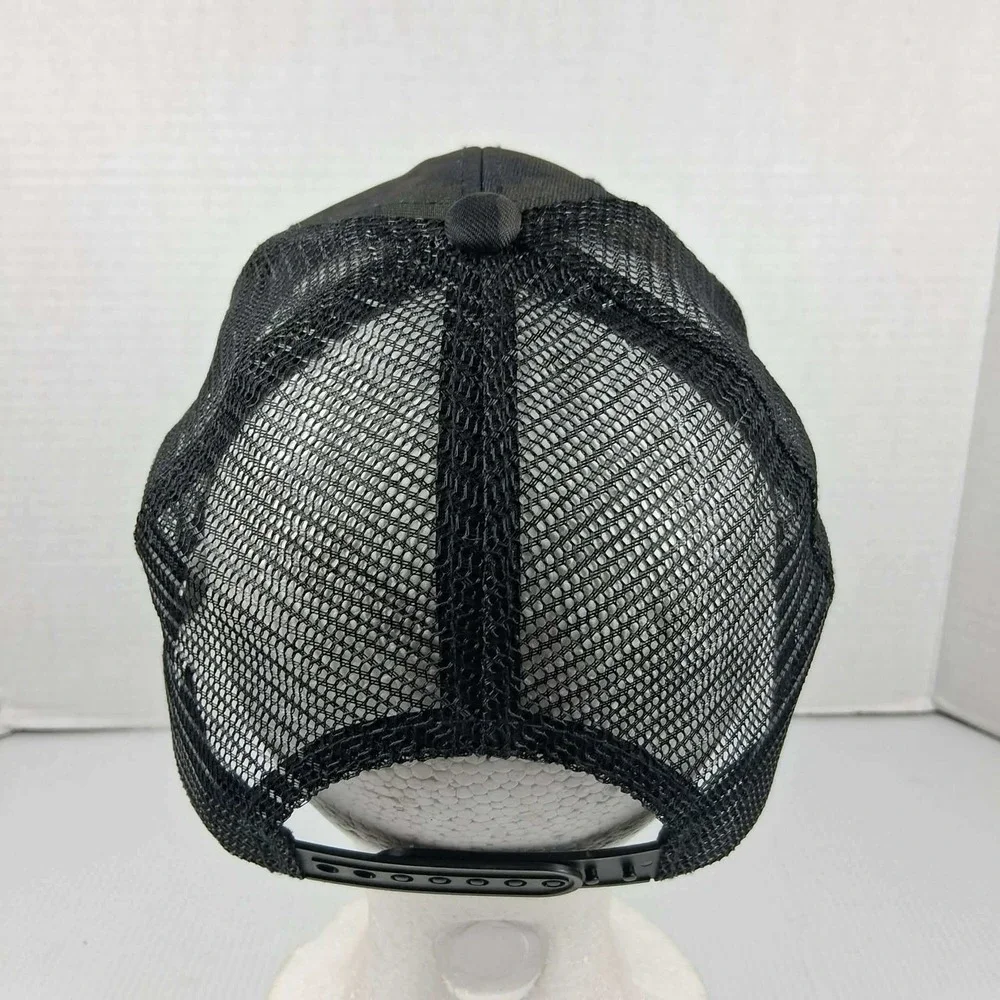Maxcatch Fly Fishing Trucker Hat Black Camo Trout Graphic‎ Mesh Snapback Cap